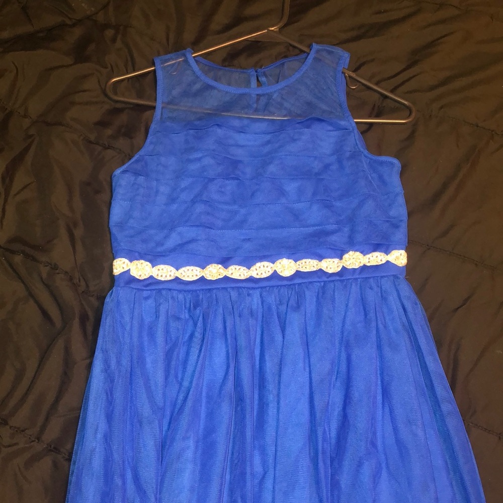 Blue formal dress
